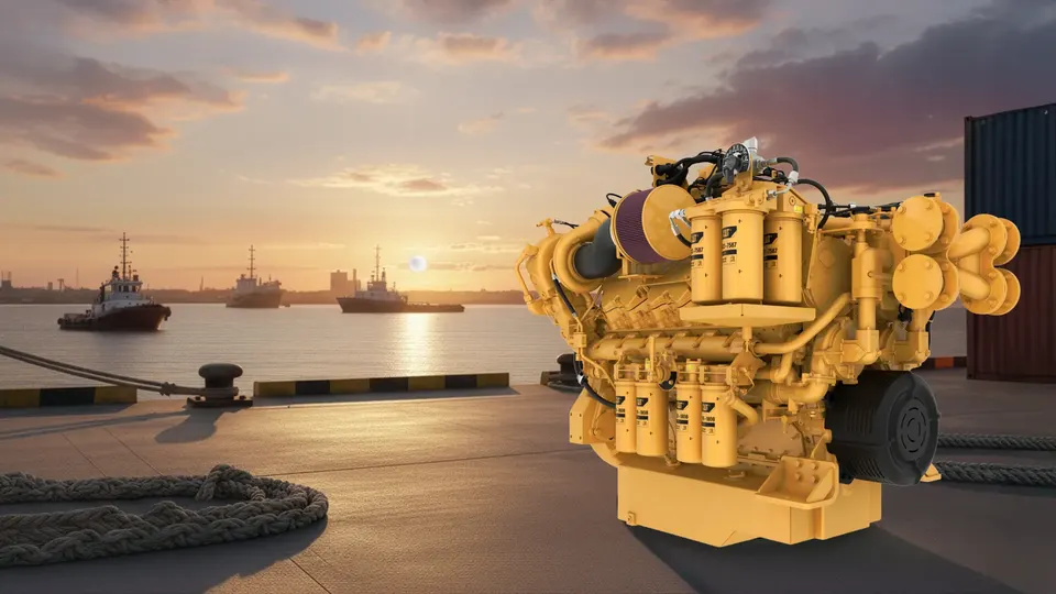 Industrial engine for oil and gas power generation